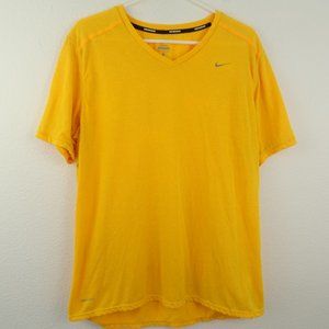 yellow black nike shirt